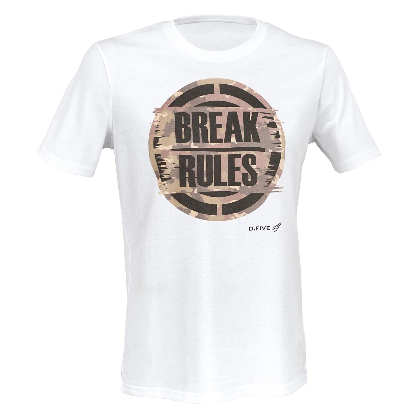 T-shirt Break Rules grigio melange