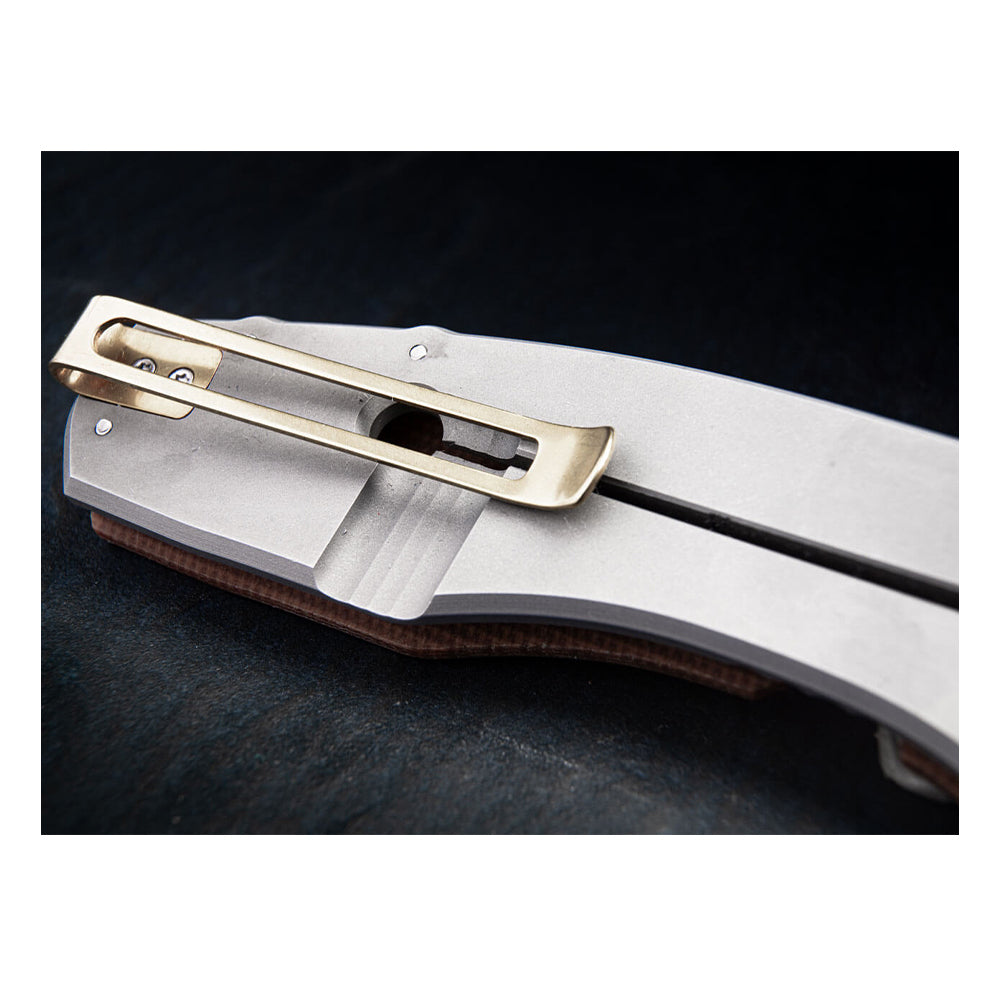 Böker Plus Taschenmesser F3.5 Micarta marrón