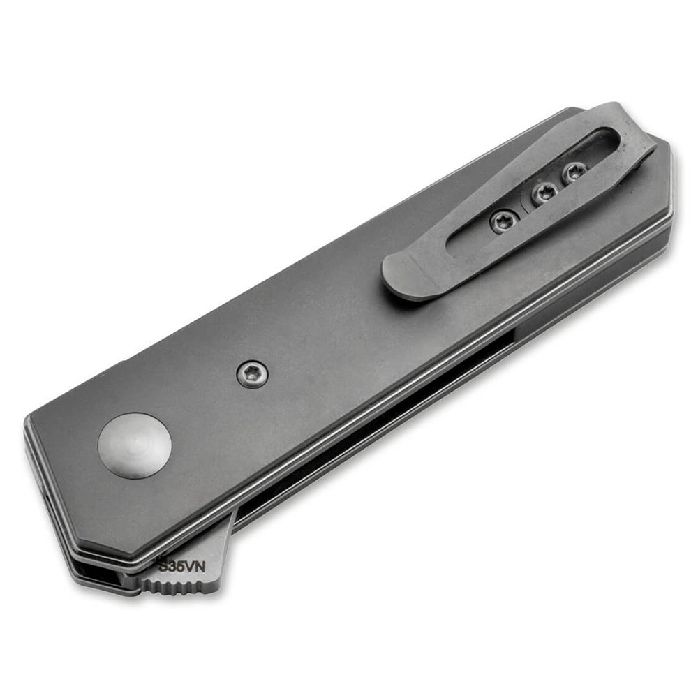 Coltello tascabile Böker Plus Kwaiken Stubby Titan grigio