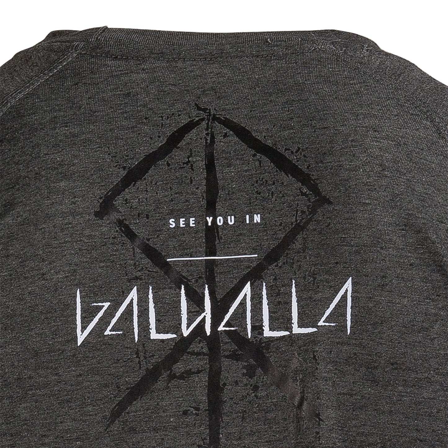 Maglietta Aesir Rune grigia