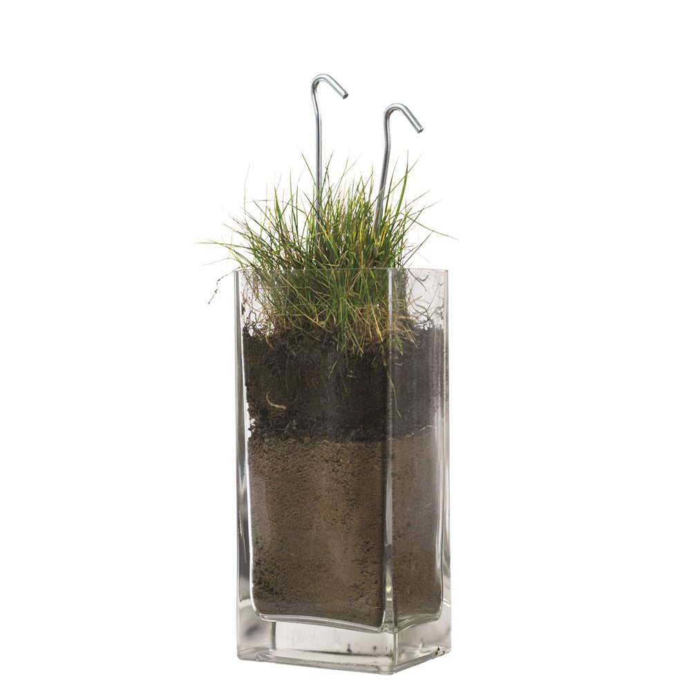 Estacas de acero para tienda de campaña, 18 cm, paquete de 10, plateadas