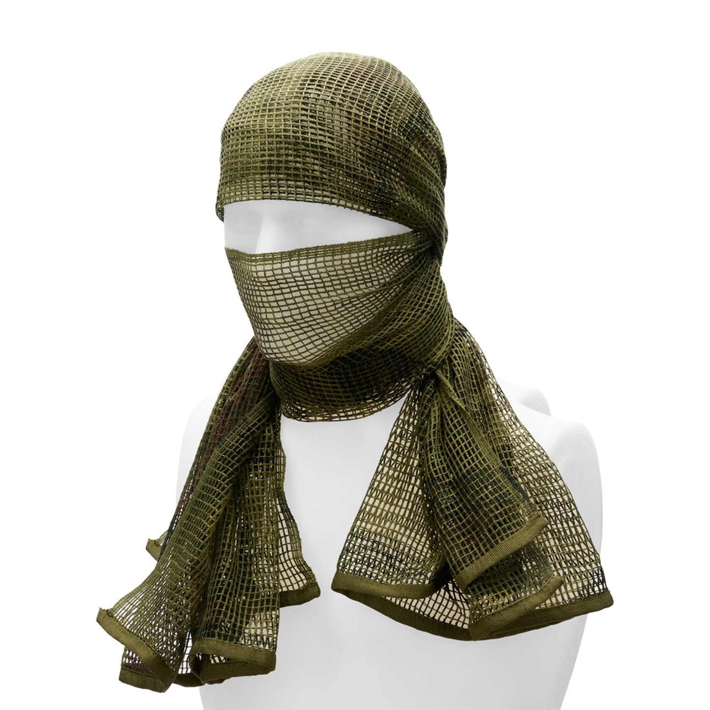 Bufanda de malla de comando