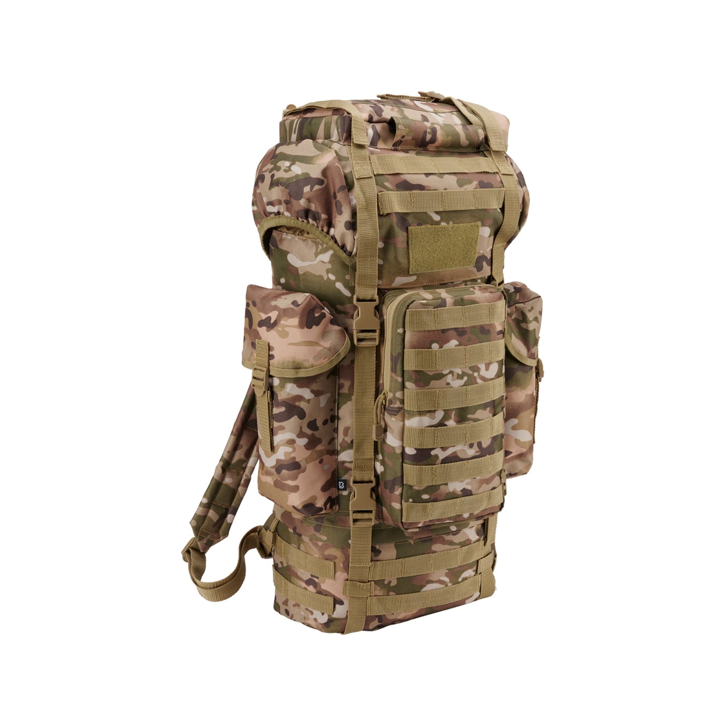 Mochila de combate Molle 65 L bosque