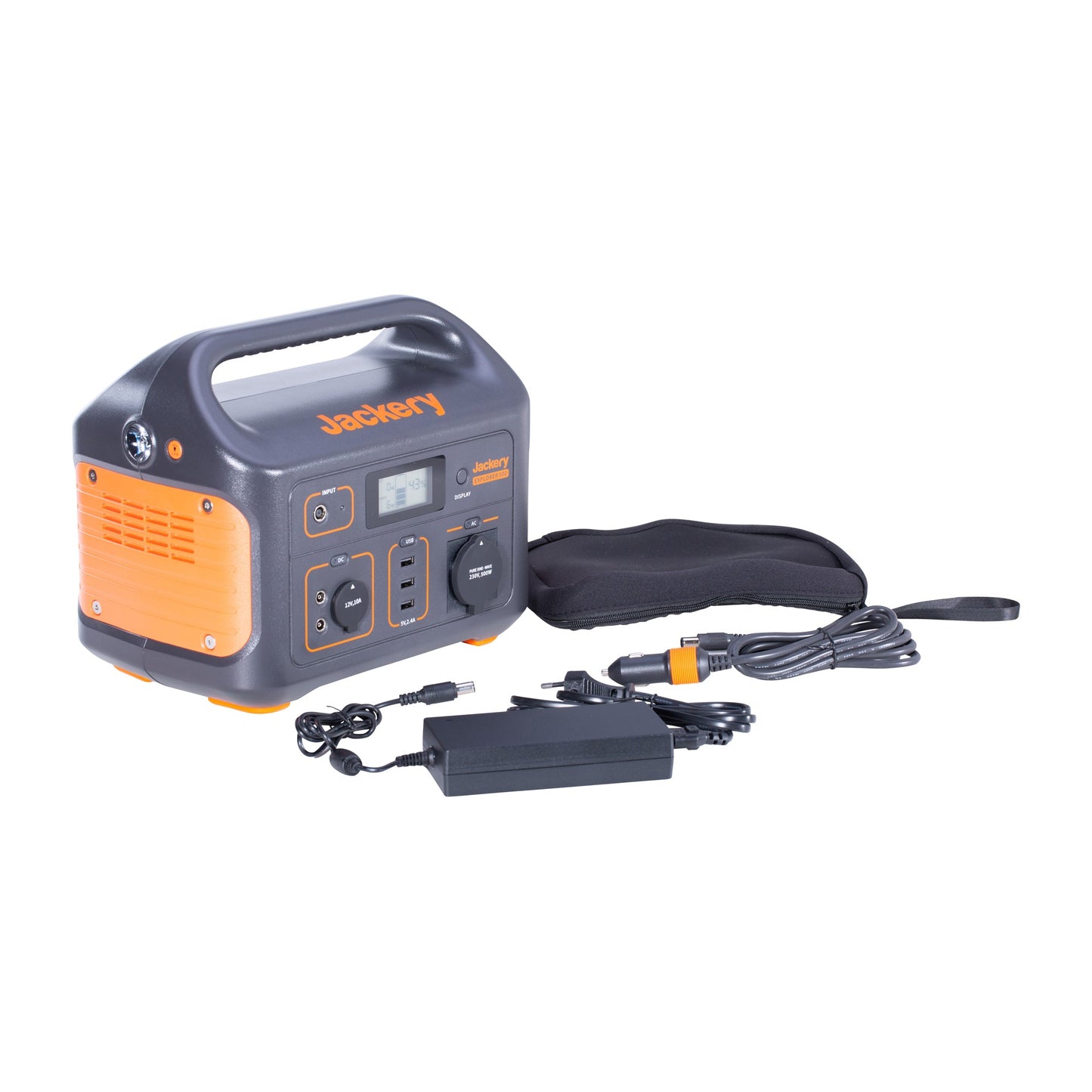 Portable Power Station Explorer 500 orange
