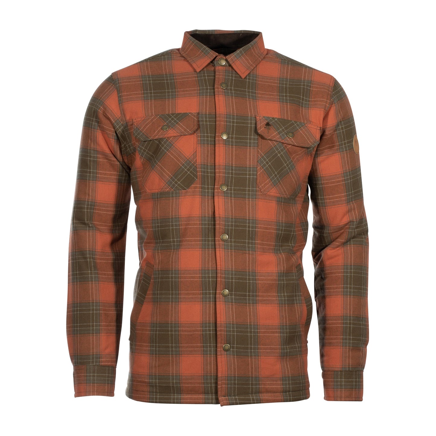 Flannel Shirt Finnveden terracotta