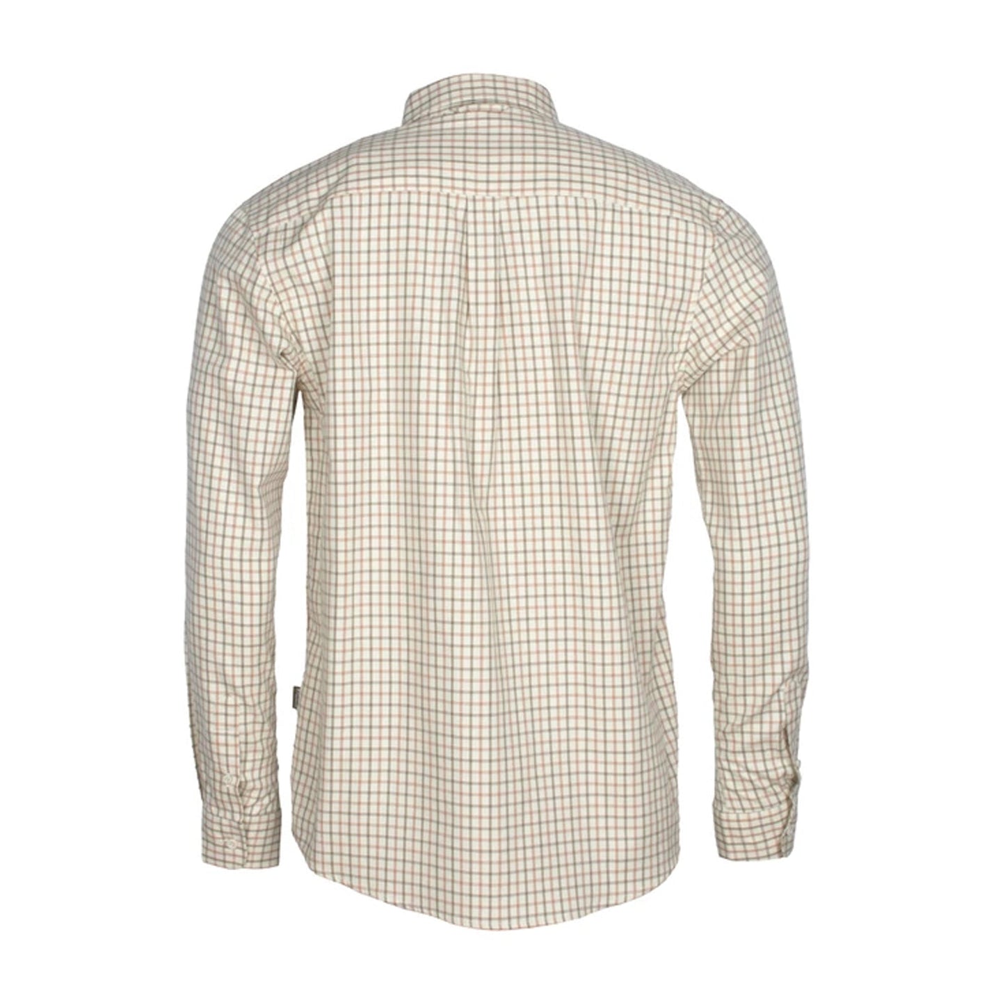 Camicia a maniche lunghe Nydala Grouse verde panna