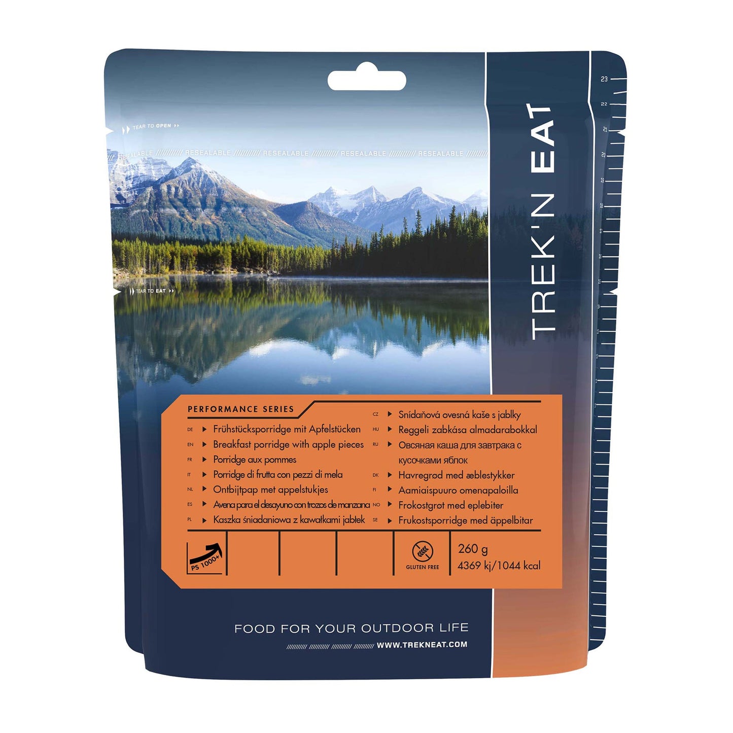 Trek'N Eat Desayuno Gachas con Manzana