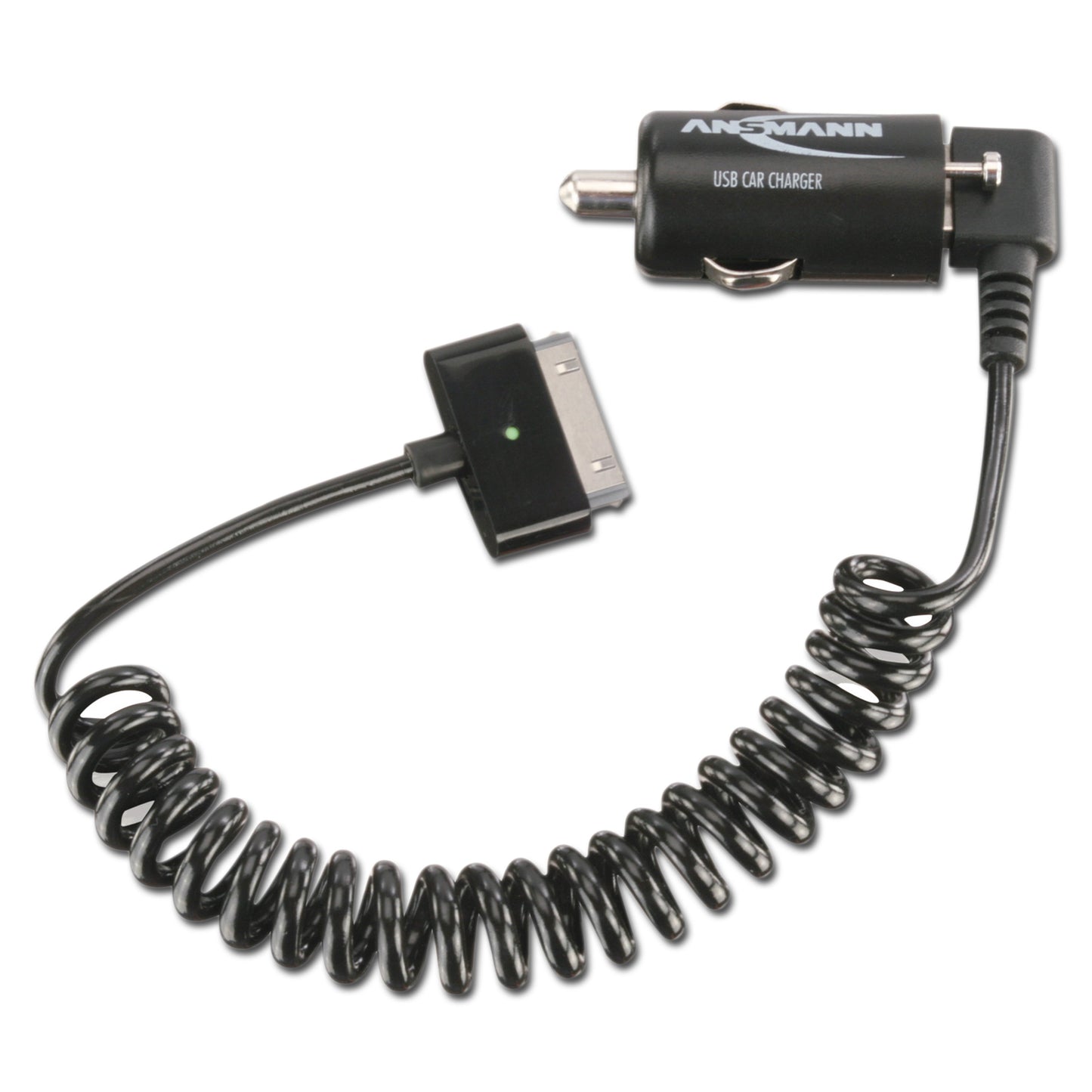 Cargador USB para automóvil y cable espiral Apple® 2.1A