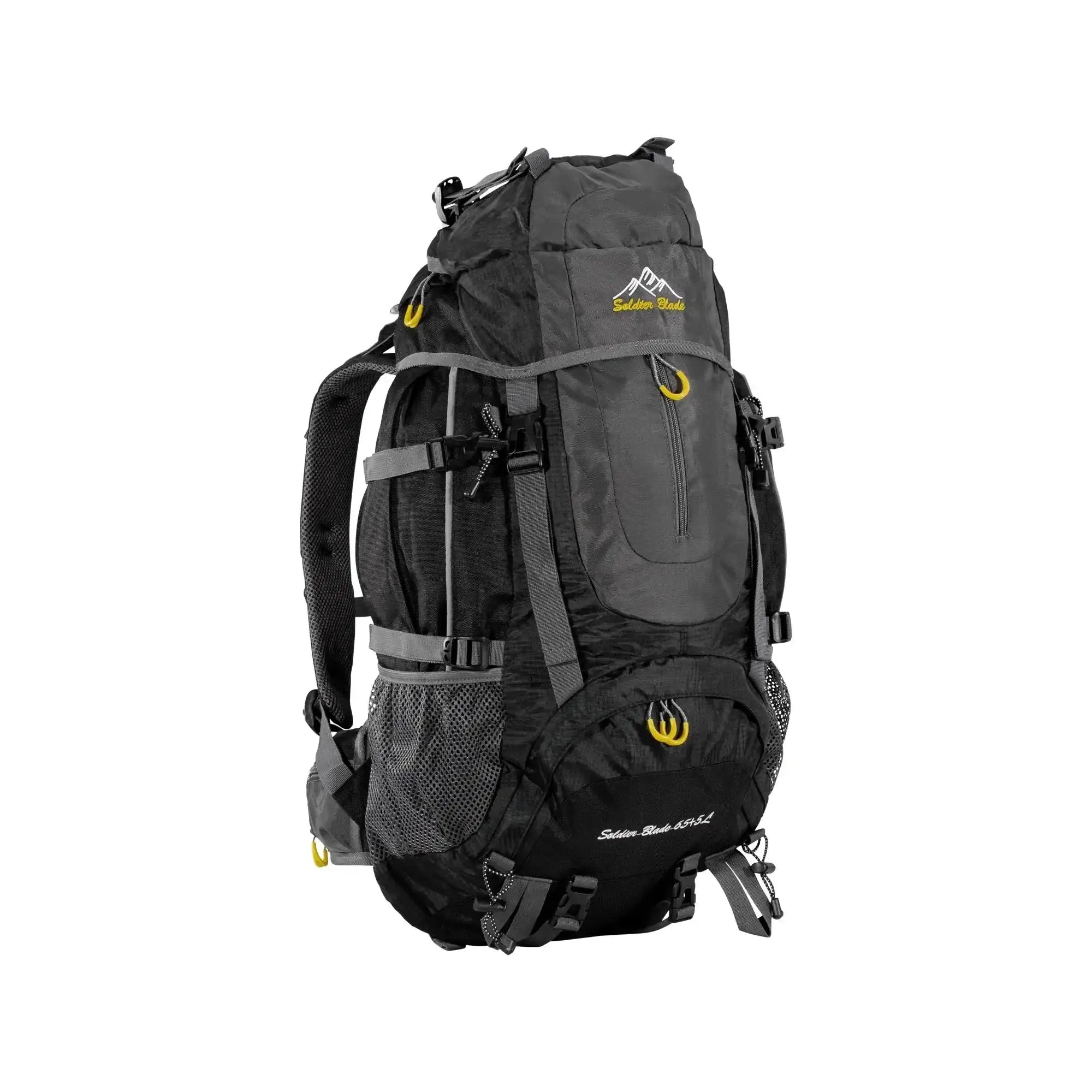 blade laptop backpack Soldier 65 + 5 L with solar battery High Sierra Swerve Laptop empowering you to fly padded laptop bag with zipper Color:UV Glow
