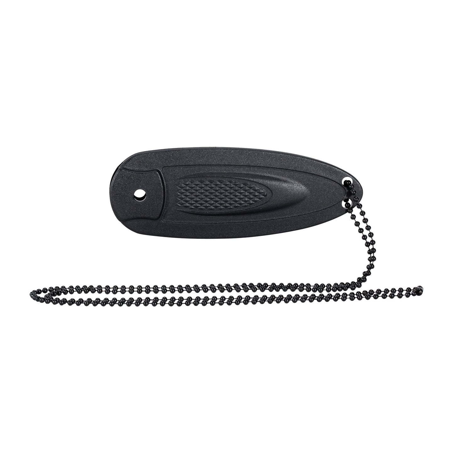 Couteau de cou Slim noir color plata