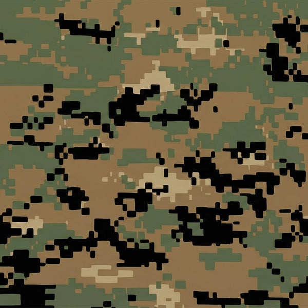 MARPAT-Digitalmuster in Grün- und Brauntönen