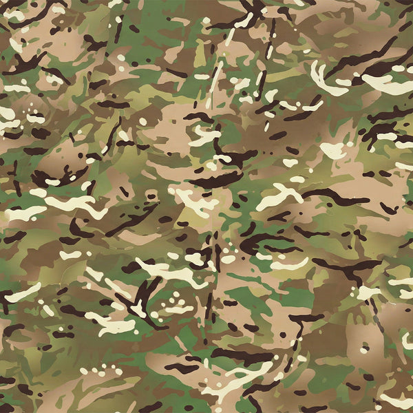 Nahaufnahme des britischen Multi Terrain Pattern (MTP)