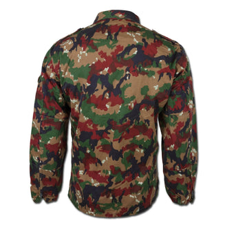 Original Swiss field jacket M83 alpenflage used