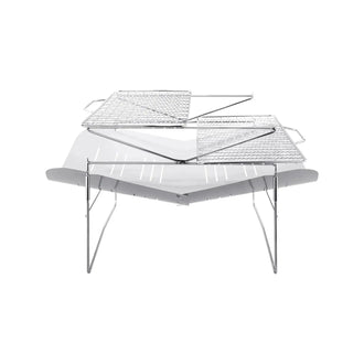 Grill tray 498 with skewer and grill grate