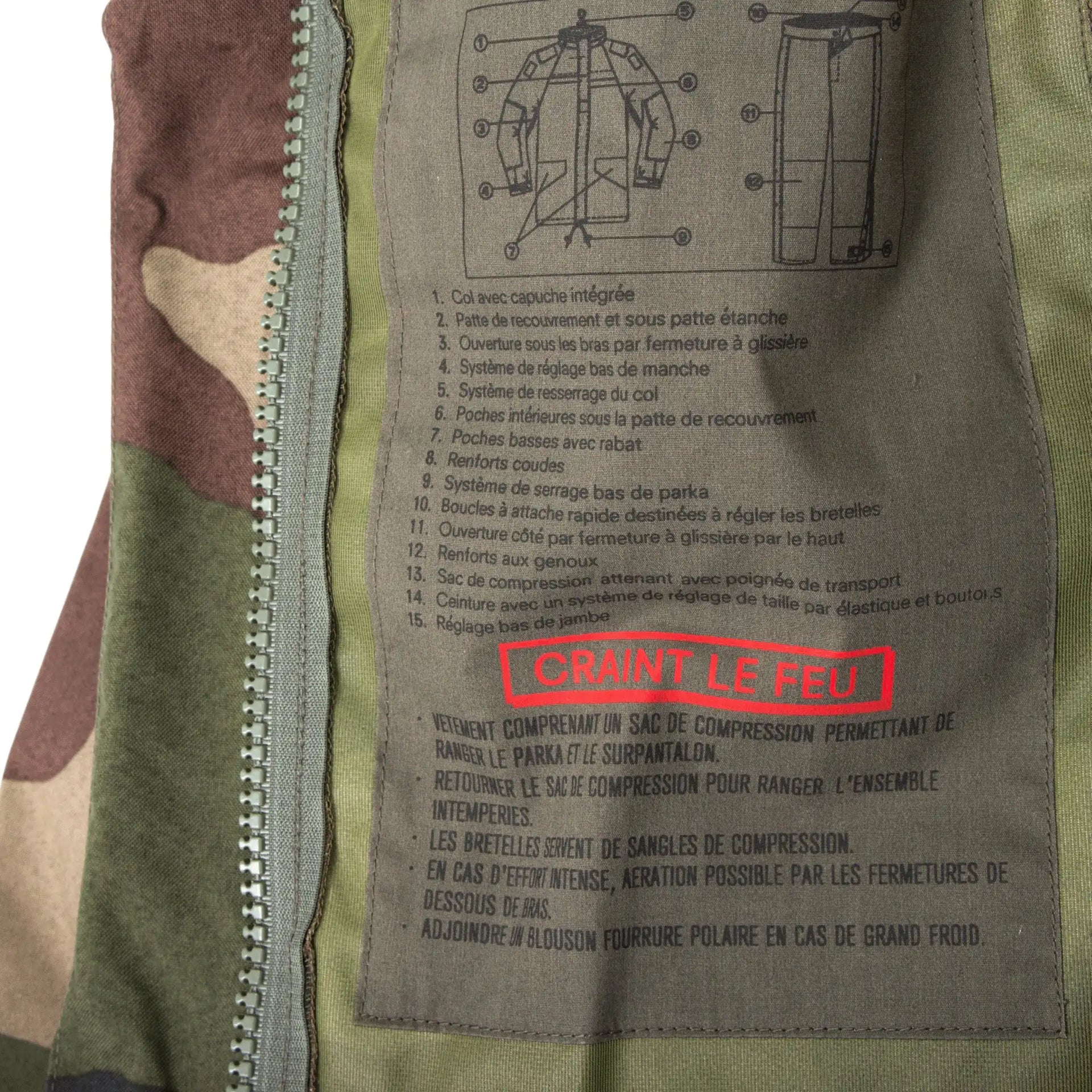 French fleece shirt CCE, like new