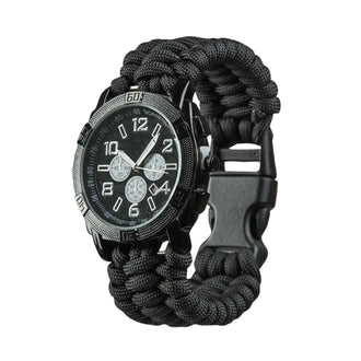Army wristwatch, parachute cord watch