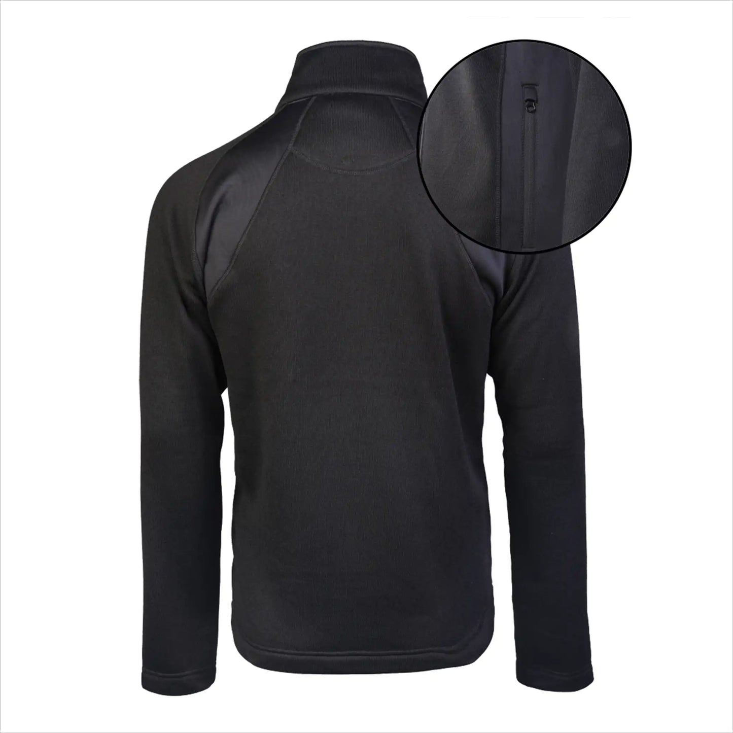 Outdoor cold-weather jacket with structure fleece