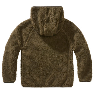 Kinder Jacke Kids Teddyfleece Jacke Hooded