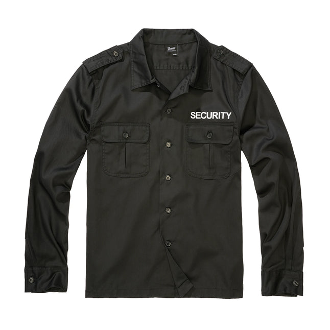 Camisa de manga larga Security US Shirt