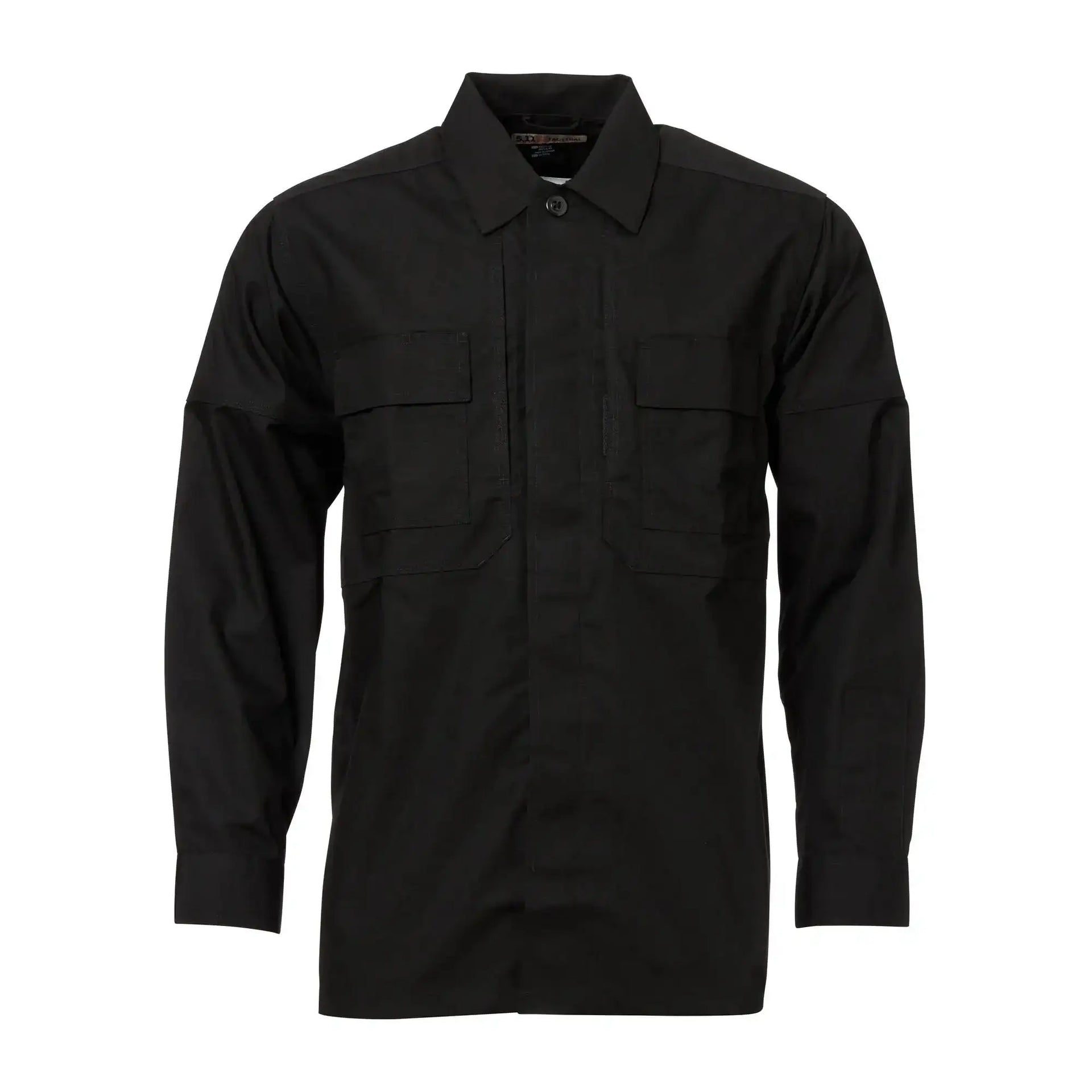 5-11-tactical-5-11-langarmhemd-tdu-longsleeve-schwarz-ansicht-1