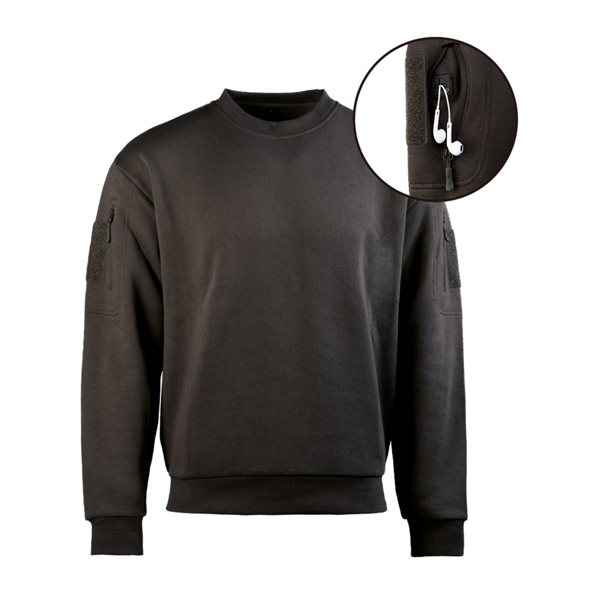 Tactical crew neck sweatshirt