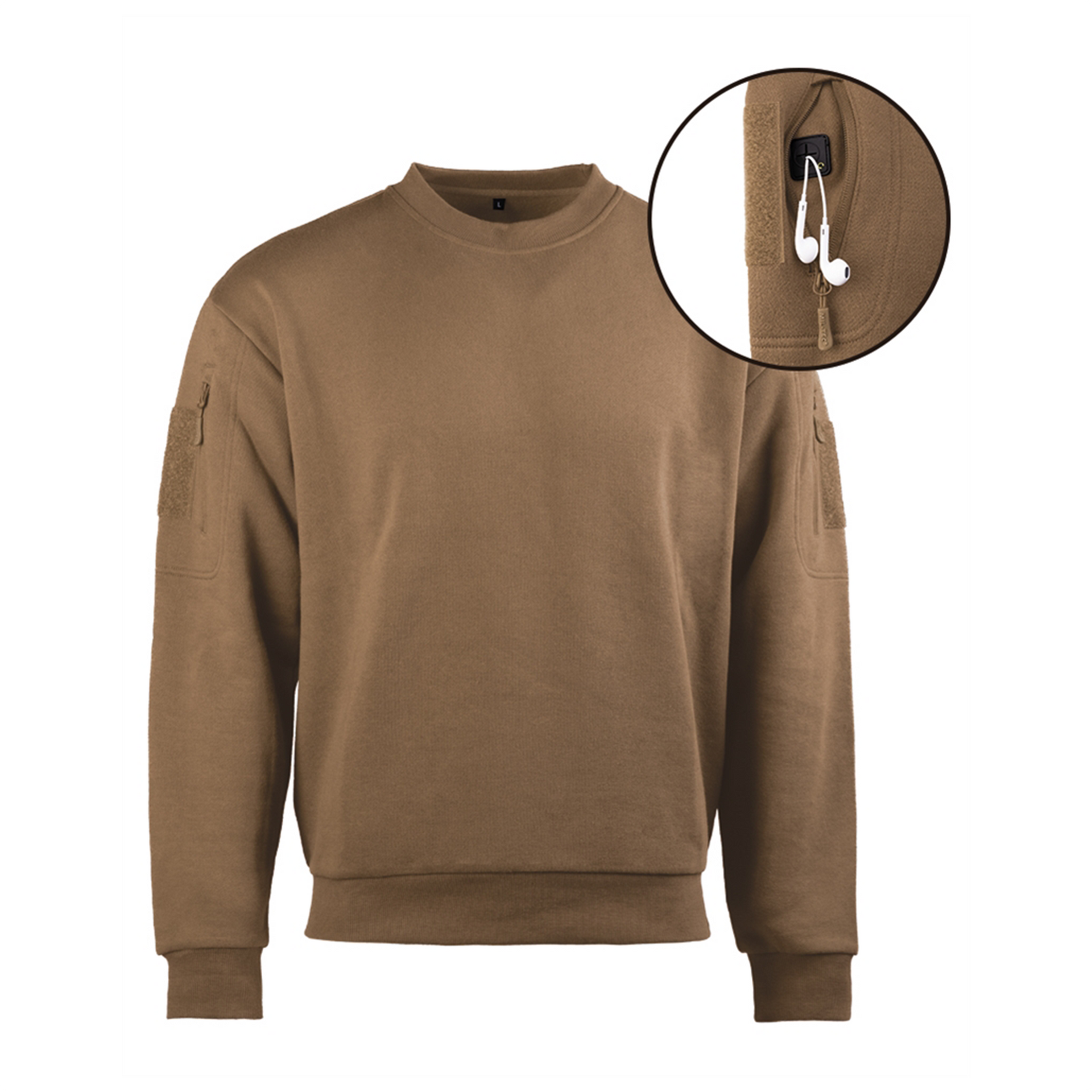 Tactical crew neck sweatshirt