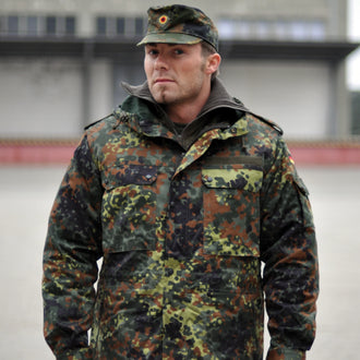 Used German Army field jacket/parka with underliner
