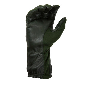 Lightweight Georges Morand olive pilot's glove, like new