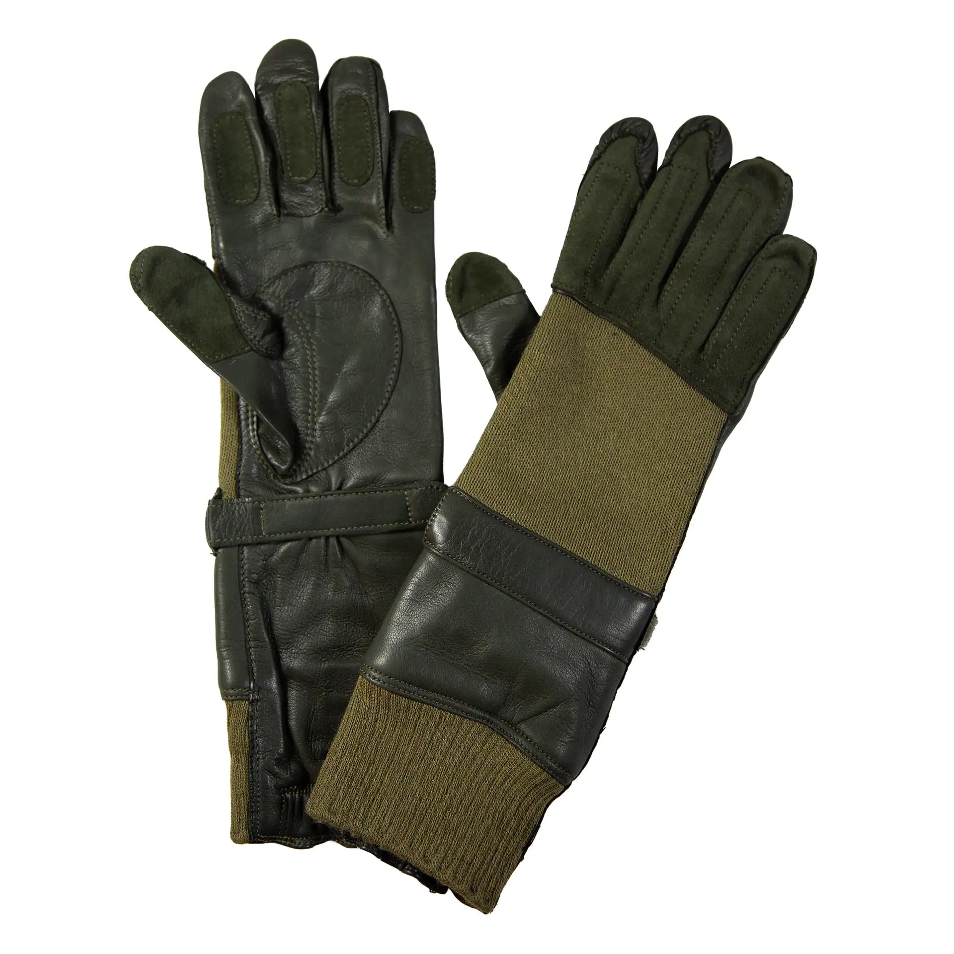 Gant de pilote GM Tech, olive, comme neuf