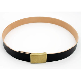 BW leather trouser belt according to TL Marine