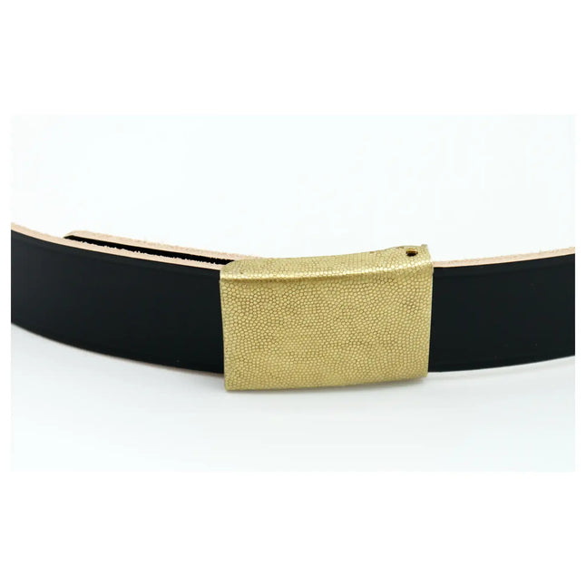 BW leather trouser belt according to TL Marine