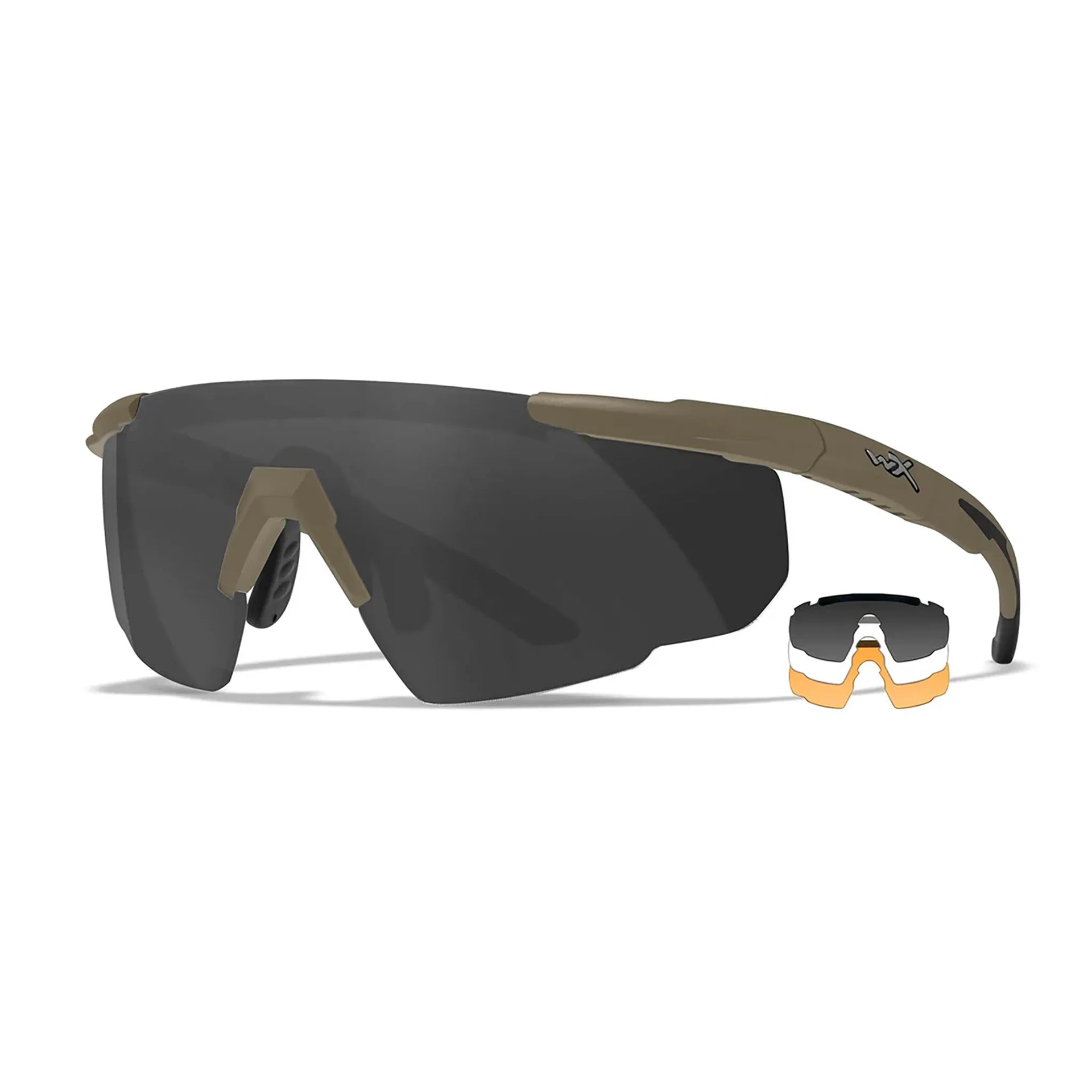 Saber Advanced safety glasses with interchangeable lenses