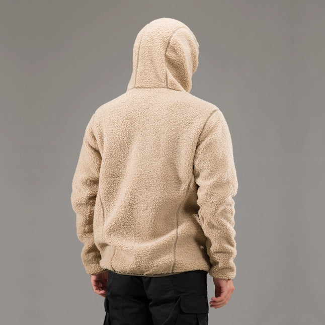 Giacca in pile reversibile Ianos Sherpa 2-in-1