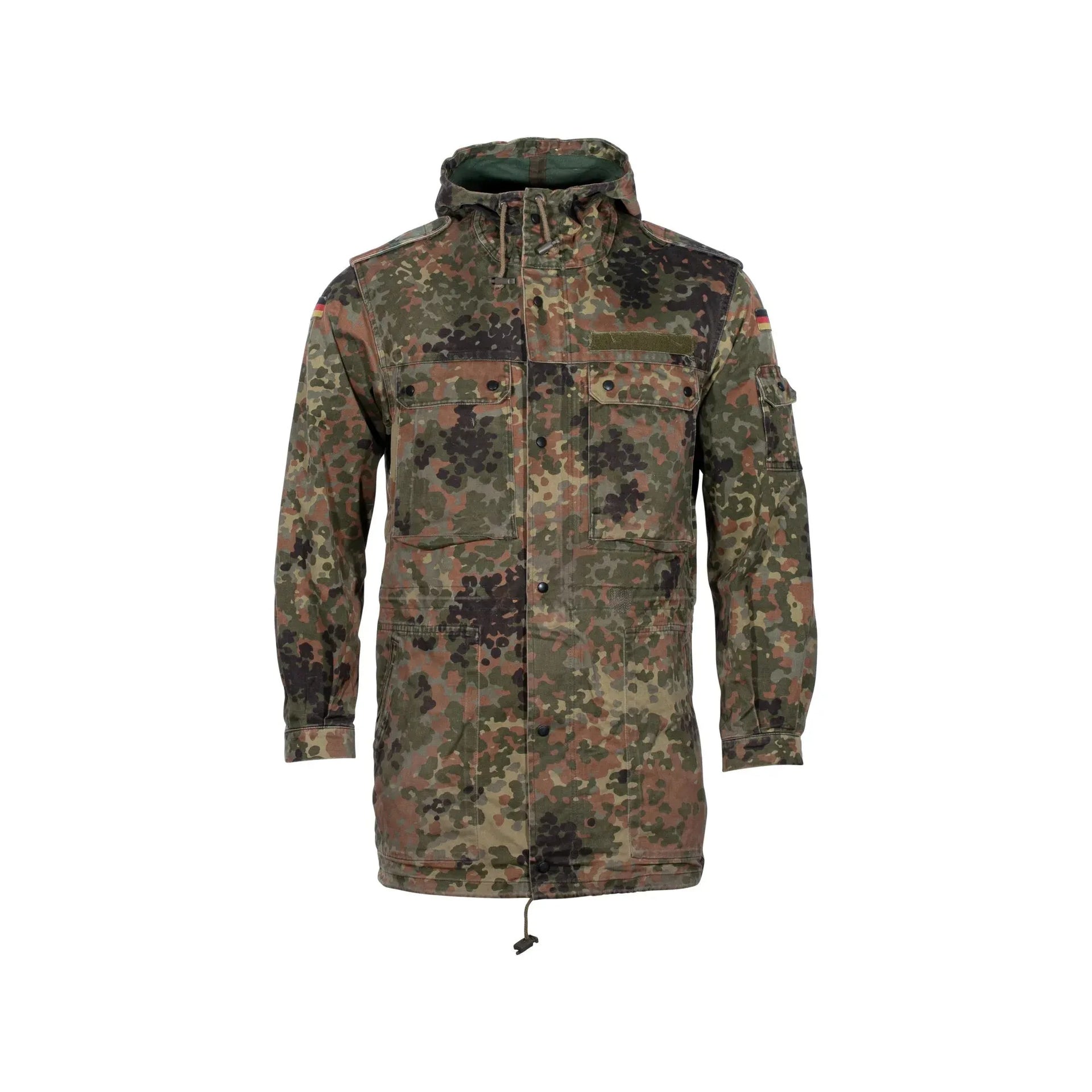 Field Jacket Bundeswehr Jacke Flecktarn Flecktarn Camouflage Jacke