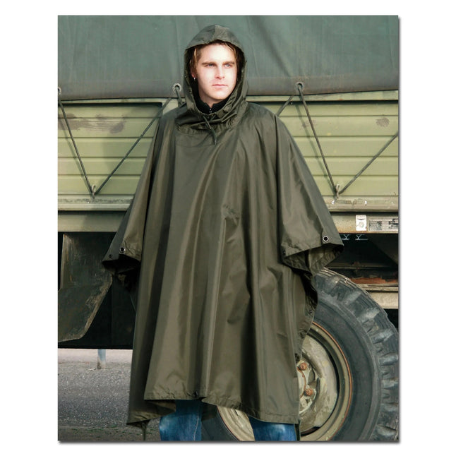 Poncho de lluvia US Ripstop