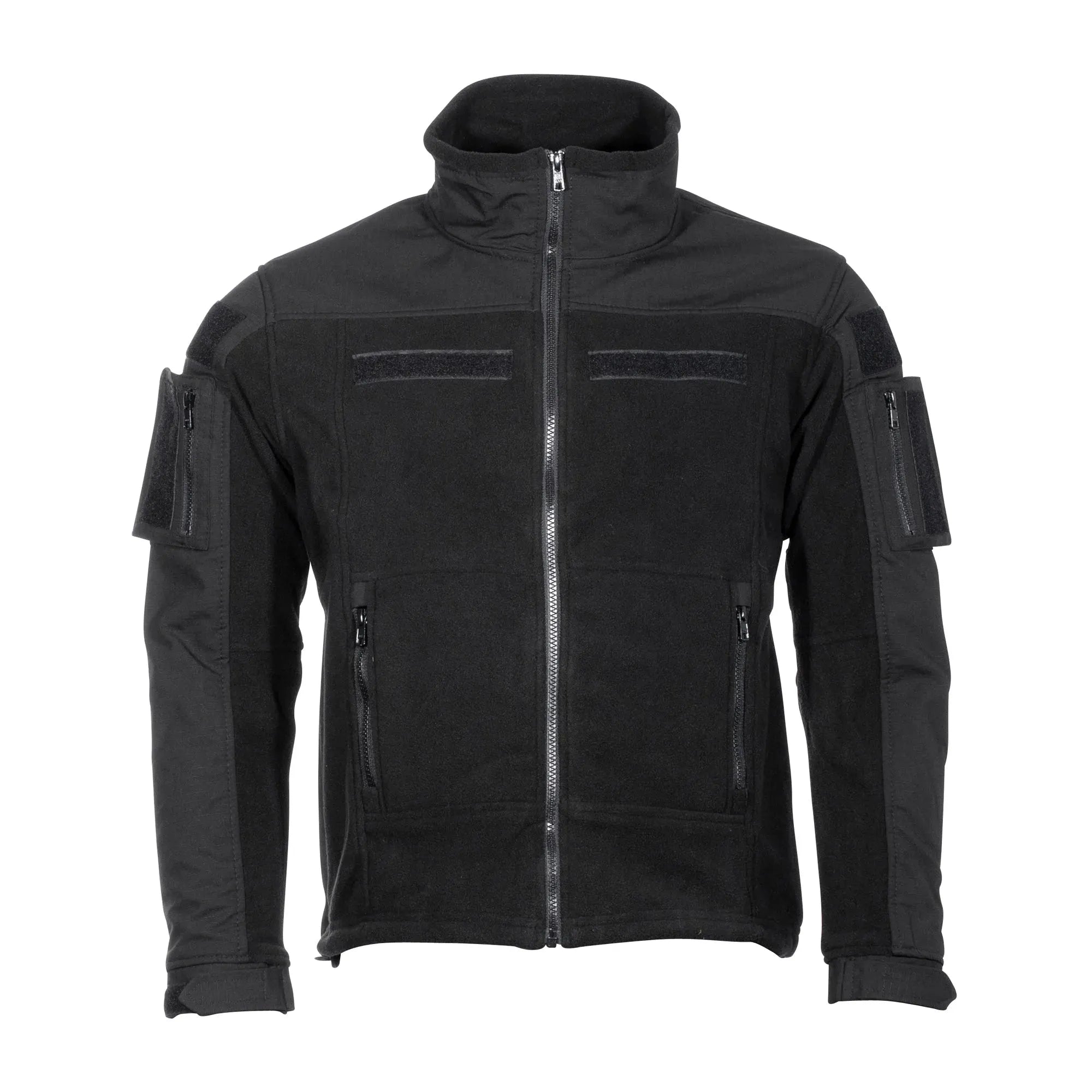 MFH Heren US Combat Fleece Jassen Zwart maat M MFH Heren US Combat Fleece Jassen Zwart maat M