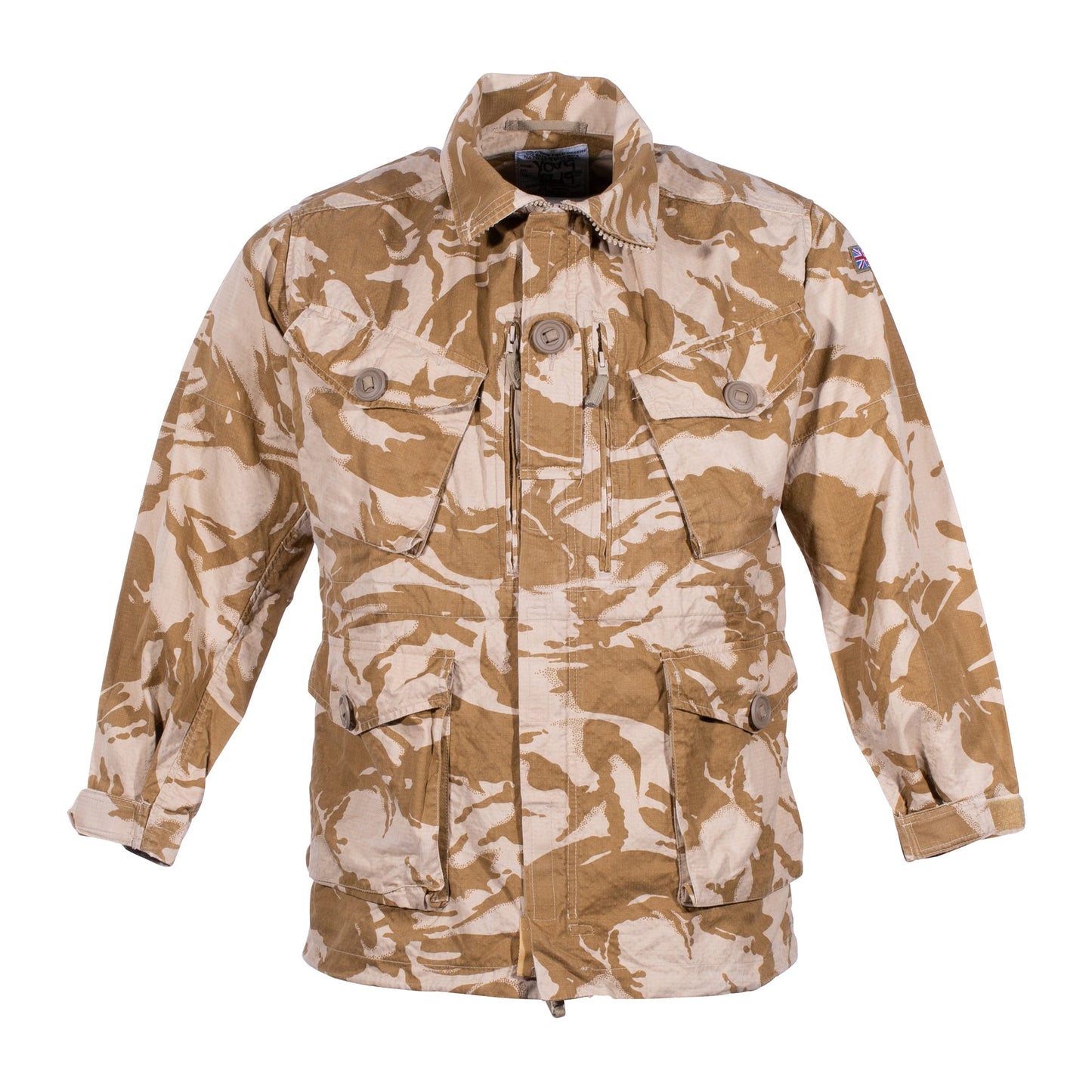 Deserto della camicetta da campo britannica usata