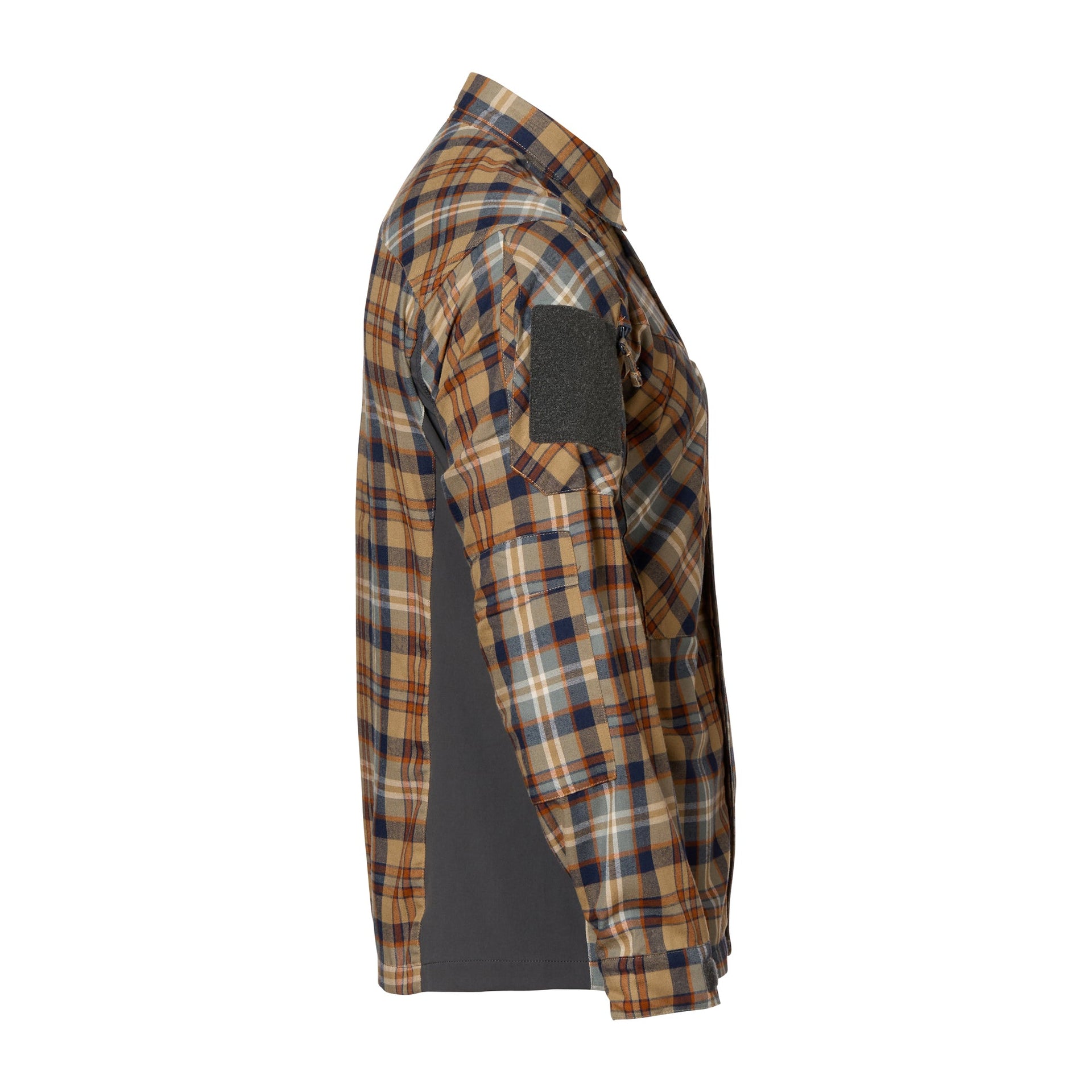 MDBU Flannel Shirt ginger plaid
