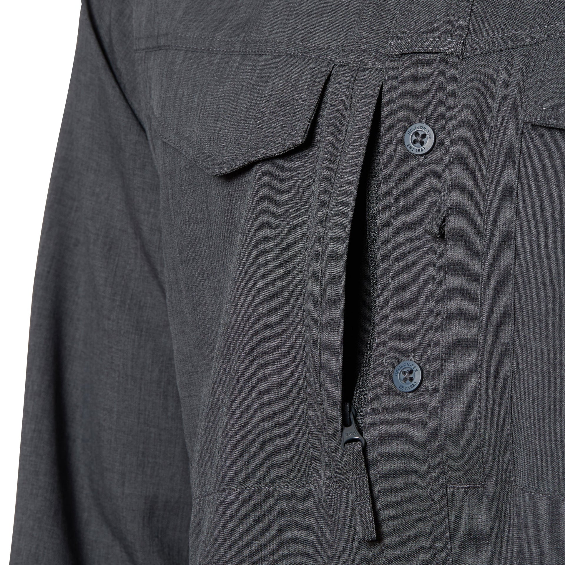 Defender Mk2 Gentleman Shirt melange  gray