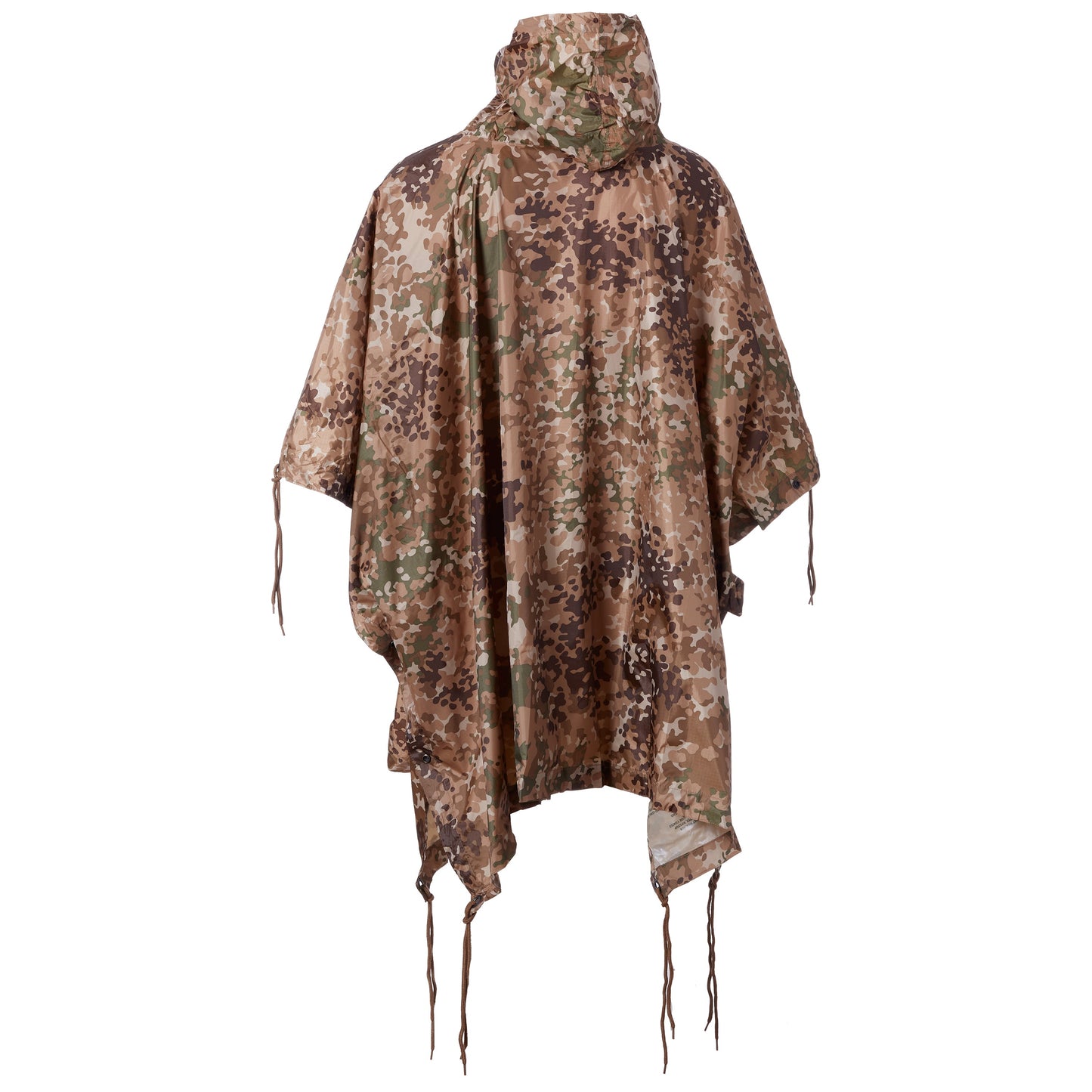 Poncho RipStop arido chiazzato