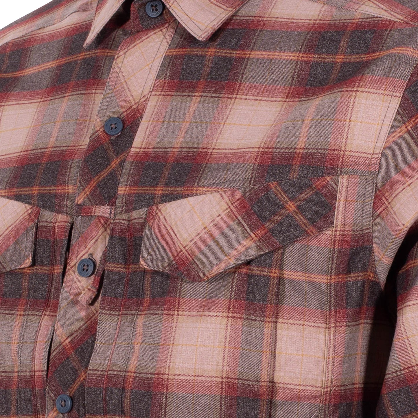 Defender MK2 Pilgrim Shirt rust plaid