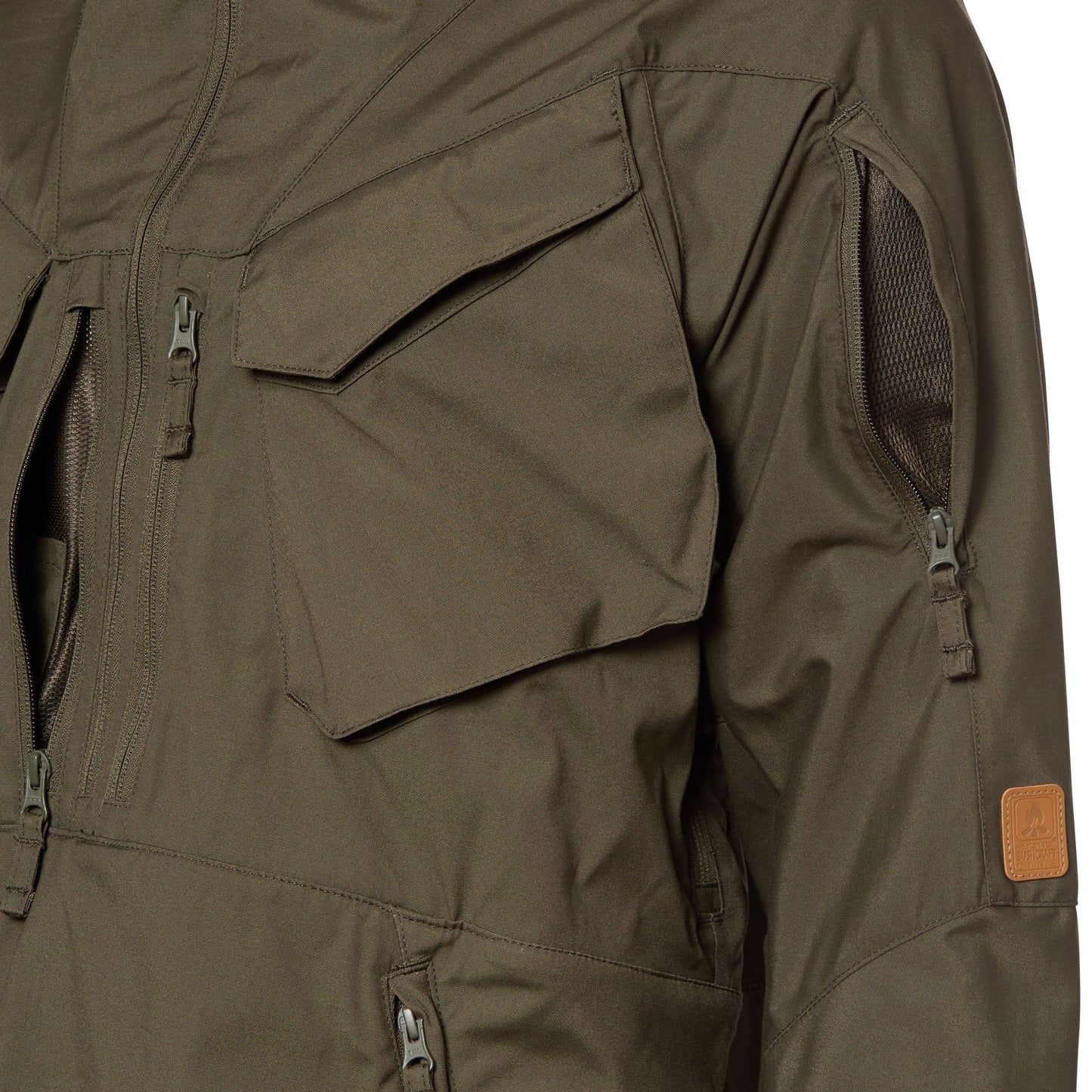 Anorak Pilgrim taiga verde