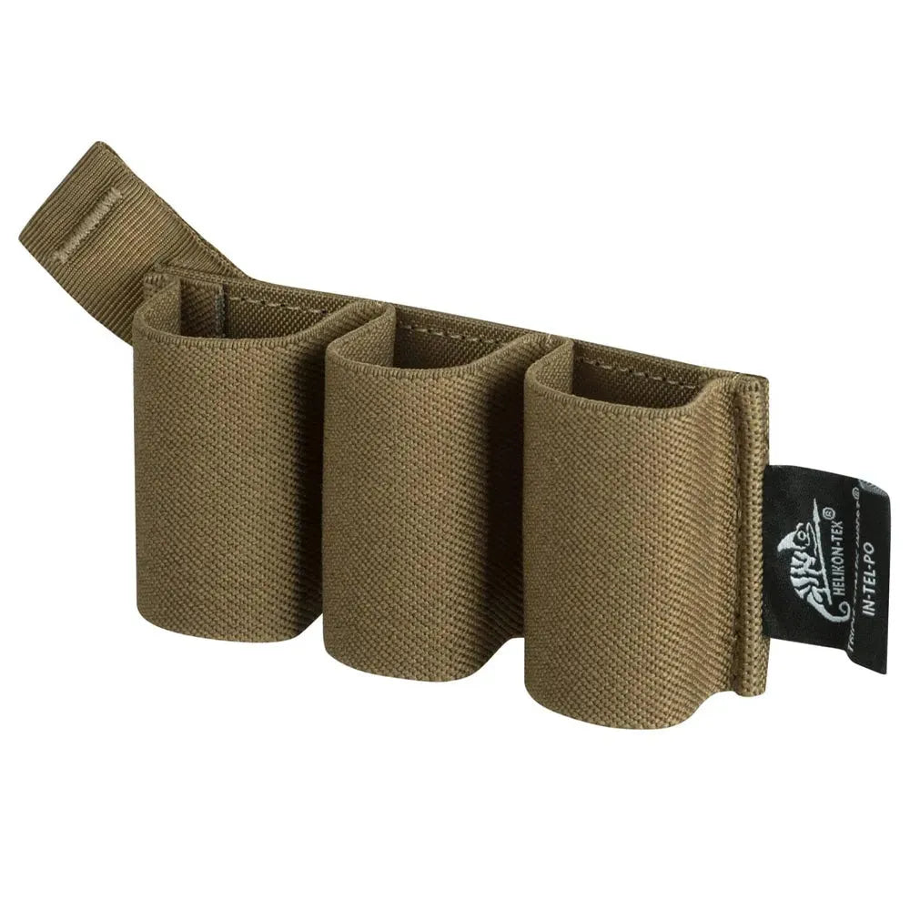 Triple elastic insert magazine pouch