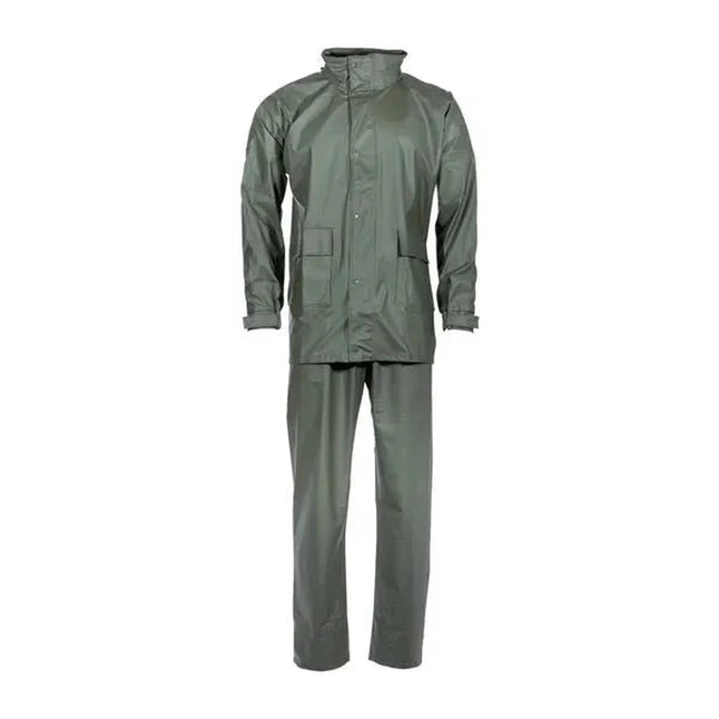 Premium 2-piece rain suit, olive