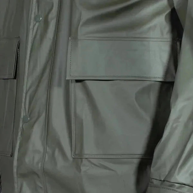 Premium 2-piece rain suit, olive