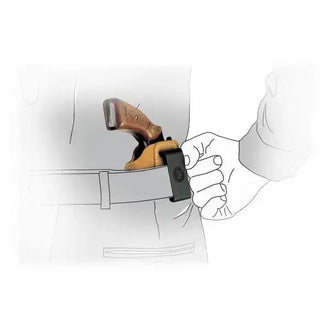 Étui Vega Inside IA325 en cuir beige