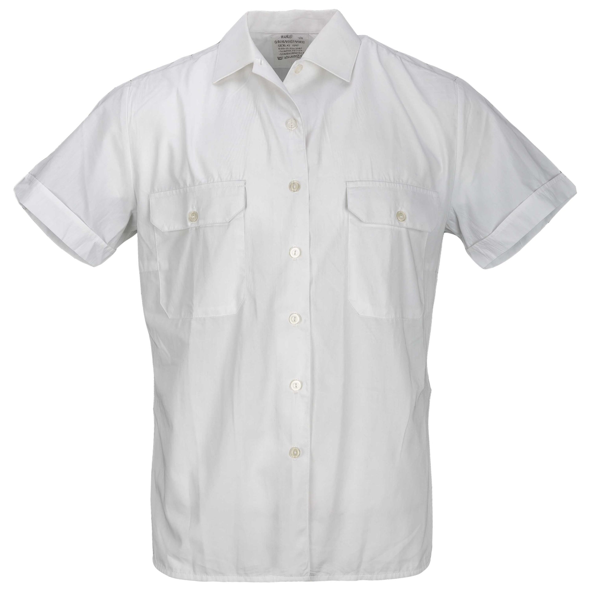 Camicia uniforme BW manica corta usata bianca
