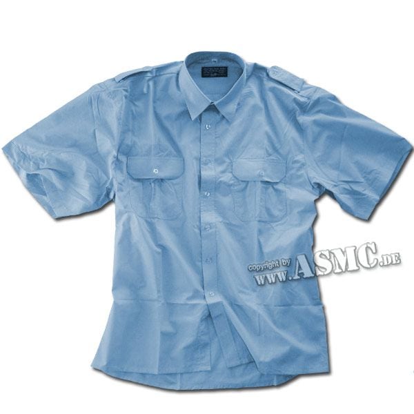 Camicia Servizio Manica Corta Blu