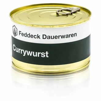 Ready-made meal, canned currywurst, 400g