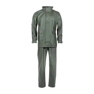Premium 2-piece rain suit, olive
